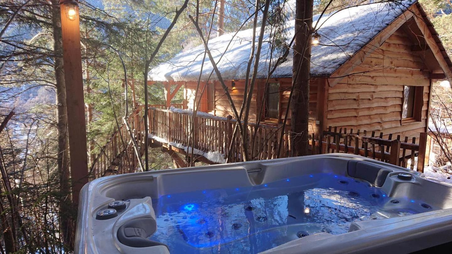 Les Cabanes Des Pins Sylvestres Saint-Martin-Vésubie エクステリア 写真